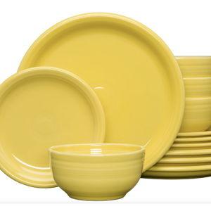 New Retired Bistro Coupe 12-Piece Dinnerware Set, Service for 4