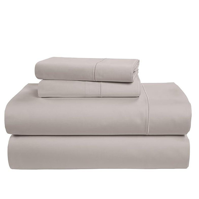 LANE LINEN 100% Egyptian Mercerized Cotton King Size Sheets Set, Eco Friendly No Pill Fade Resistant 15 Iinch Deep Pocket King Sheet Set - Nacreous Clouds