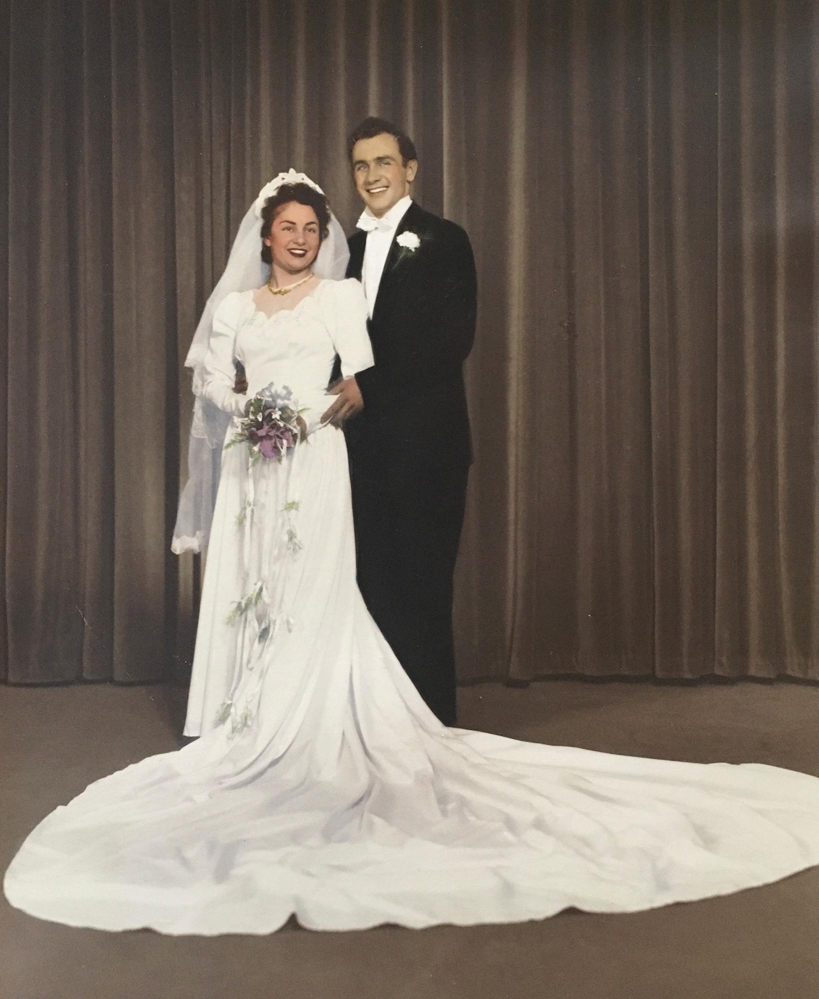 Jen's newlywed Grandparents
