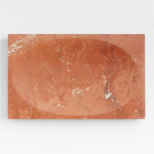 Rosa Marble Rectangle Board by Athena Calderone