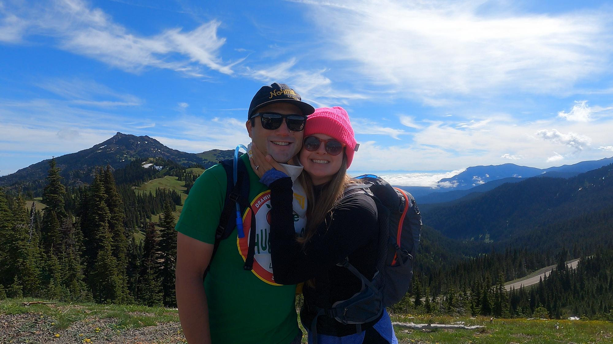 Engaged at Olympic National Park!