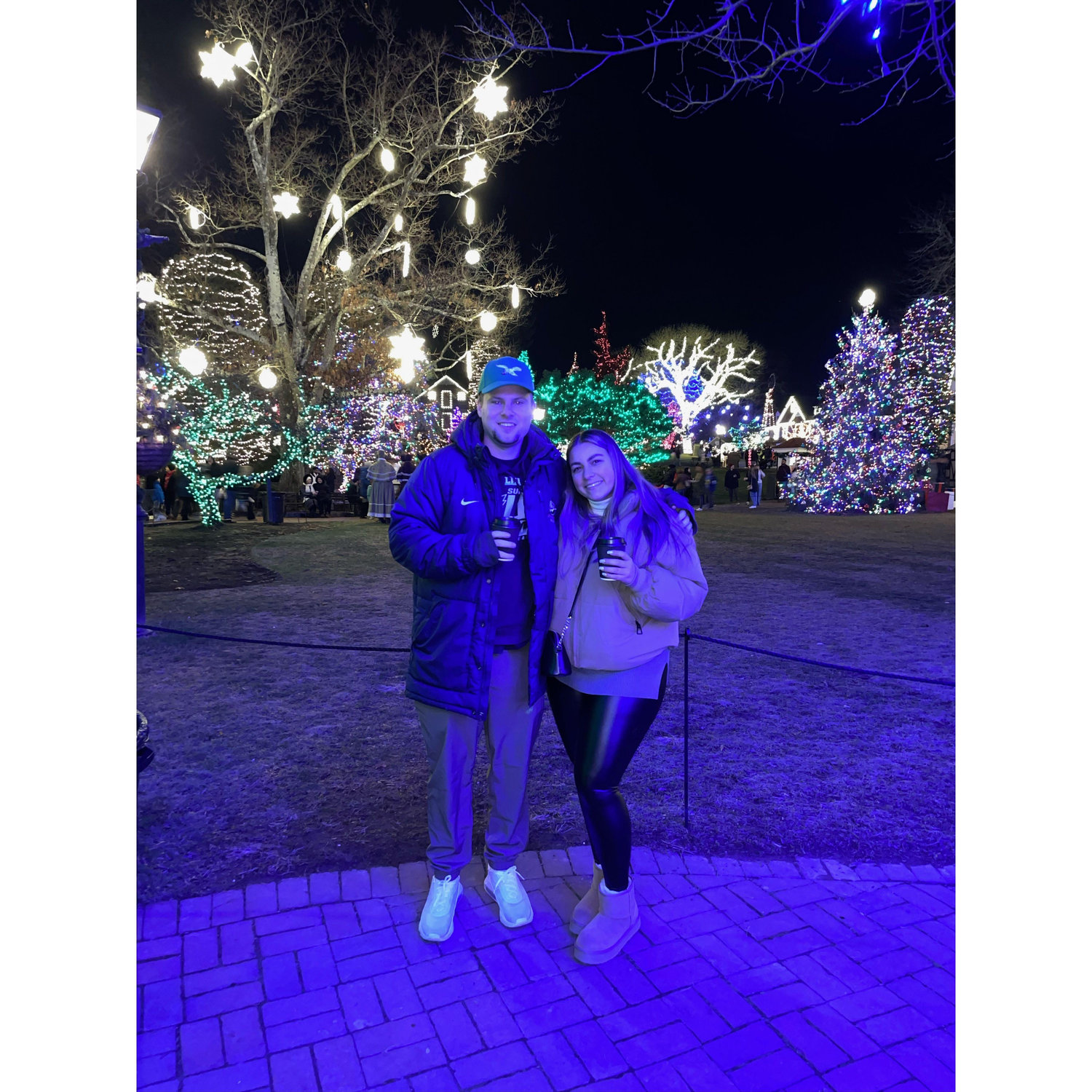December 21st, 2023 - Spending time with family seeing the Christmas lights at Peddlers Village!
