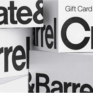 Crate and Barrel Gift Card