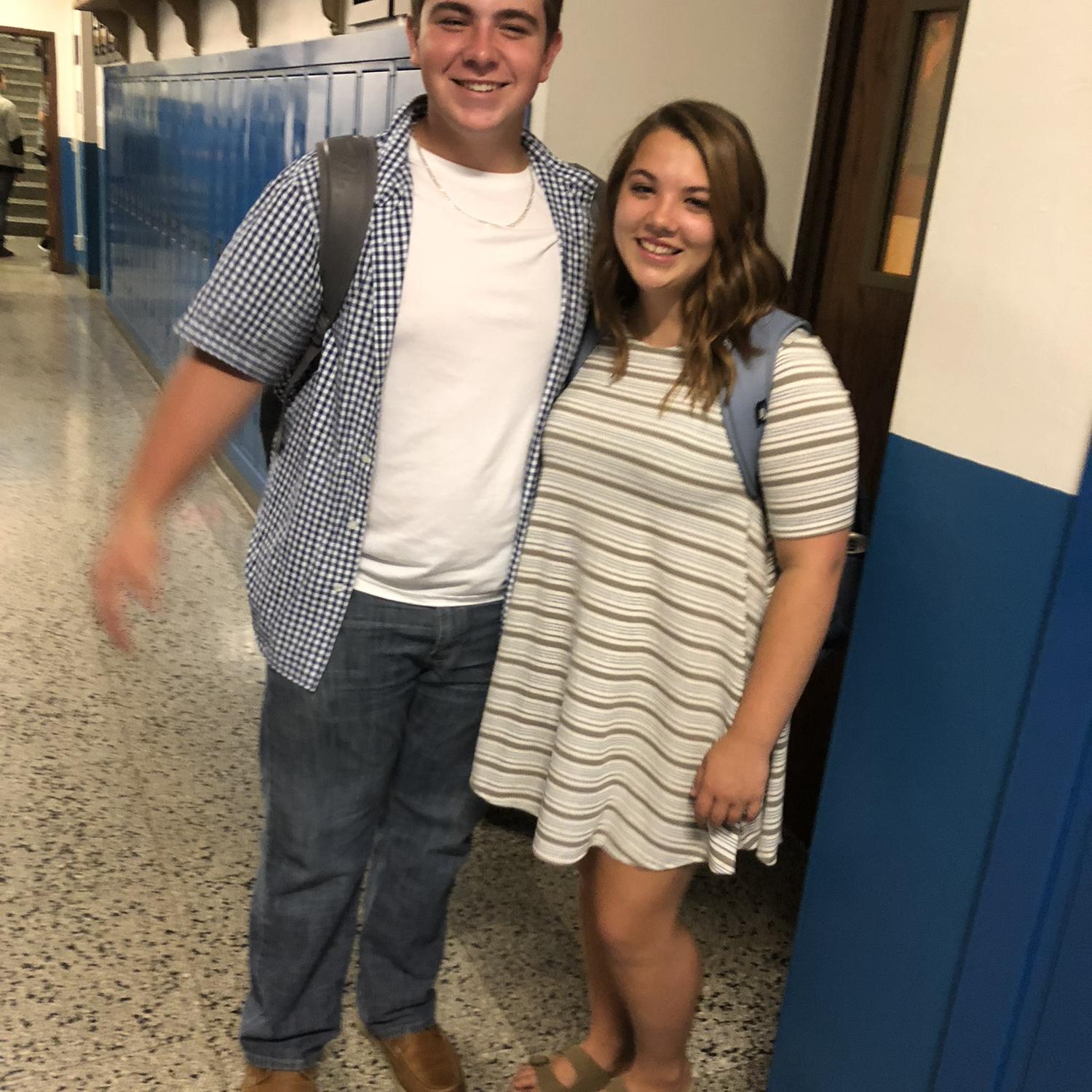1st day of junior year