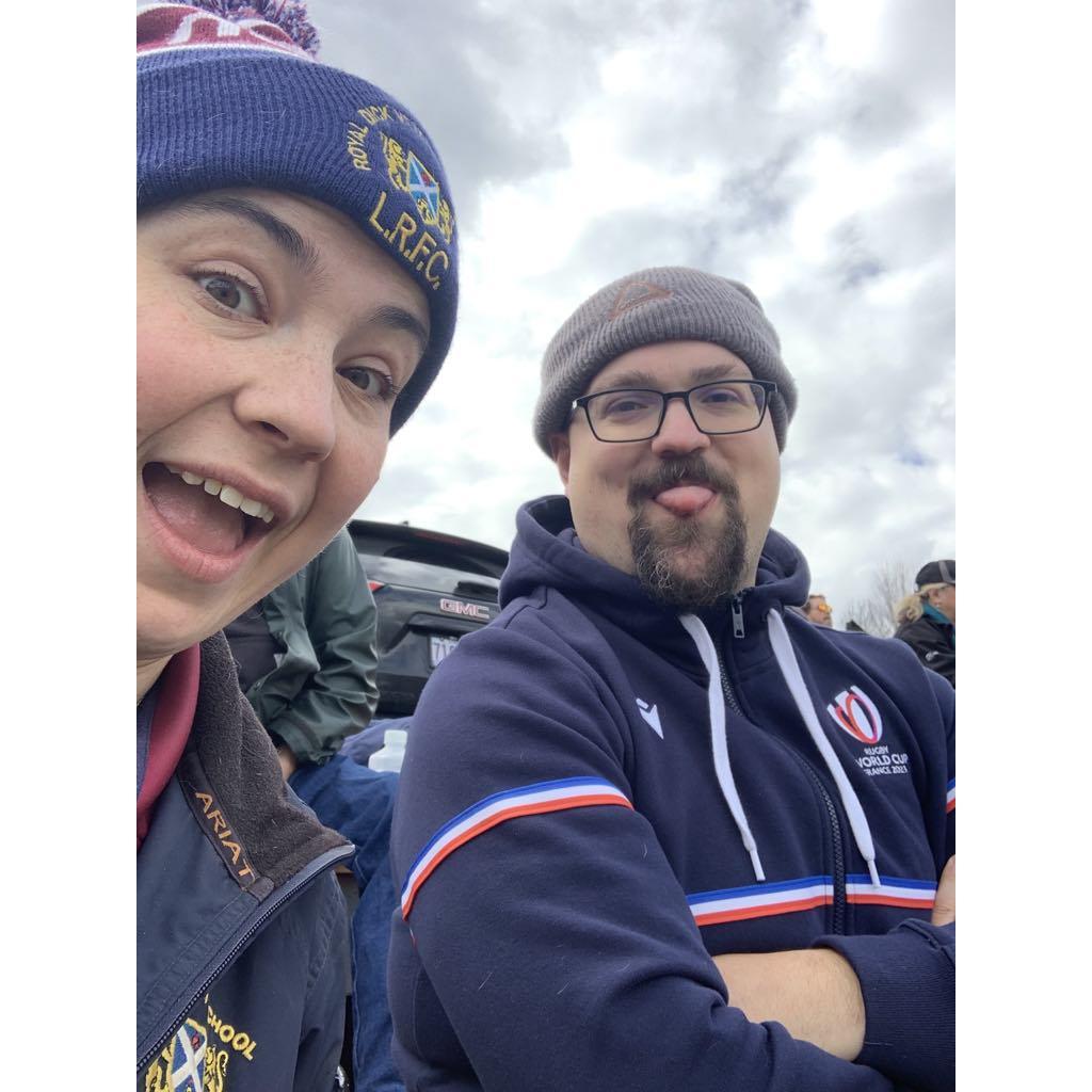 We are silly. And we watch a lot of rugby.