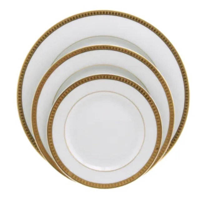 Christofle Malmaison Gold Rim Soup