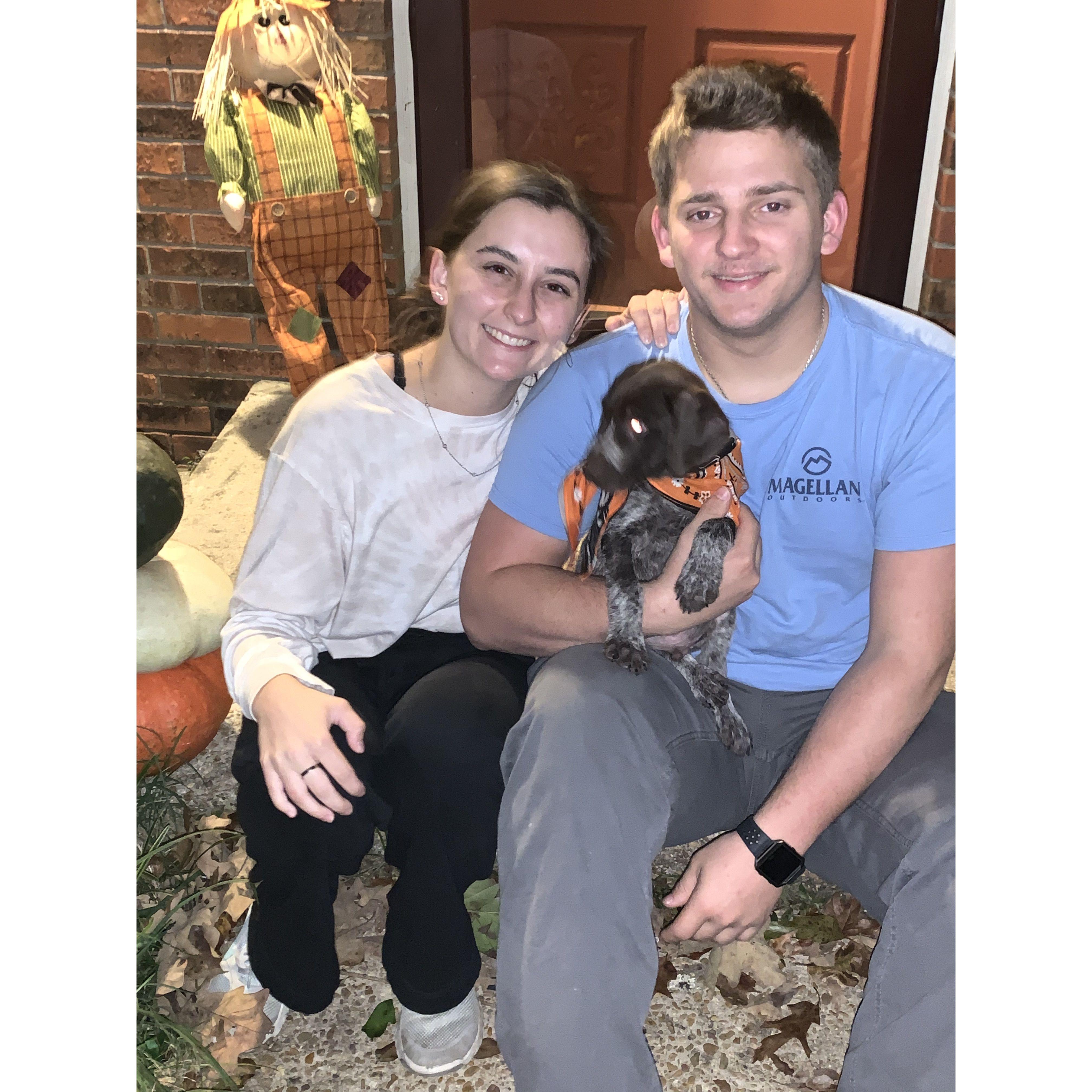 Our first baby, Boone