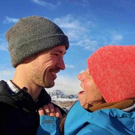 At the top of the Dunes December 18th 2019. Our engagement date.