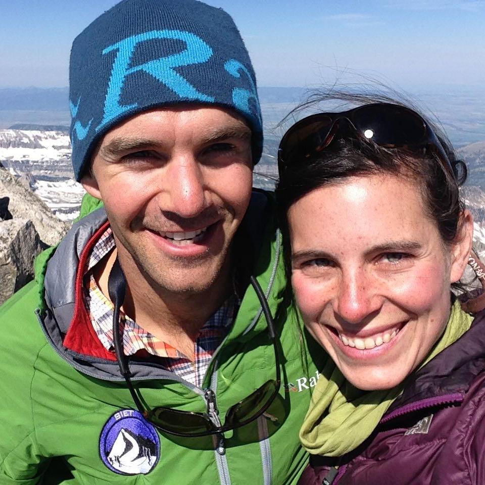 The top of the Grand Teton