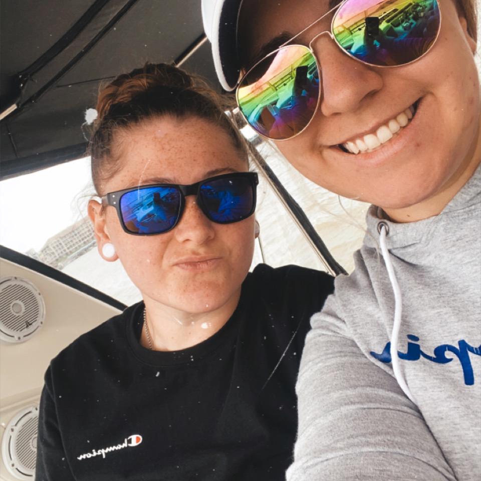 One of many boat days!