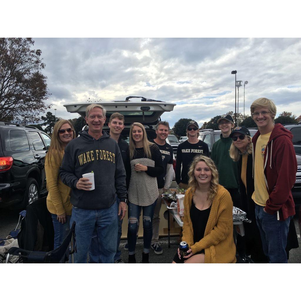 Wake Forest family weekend (2017)