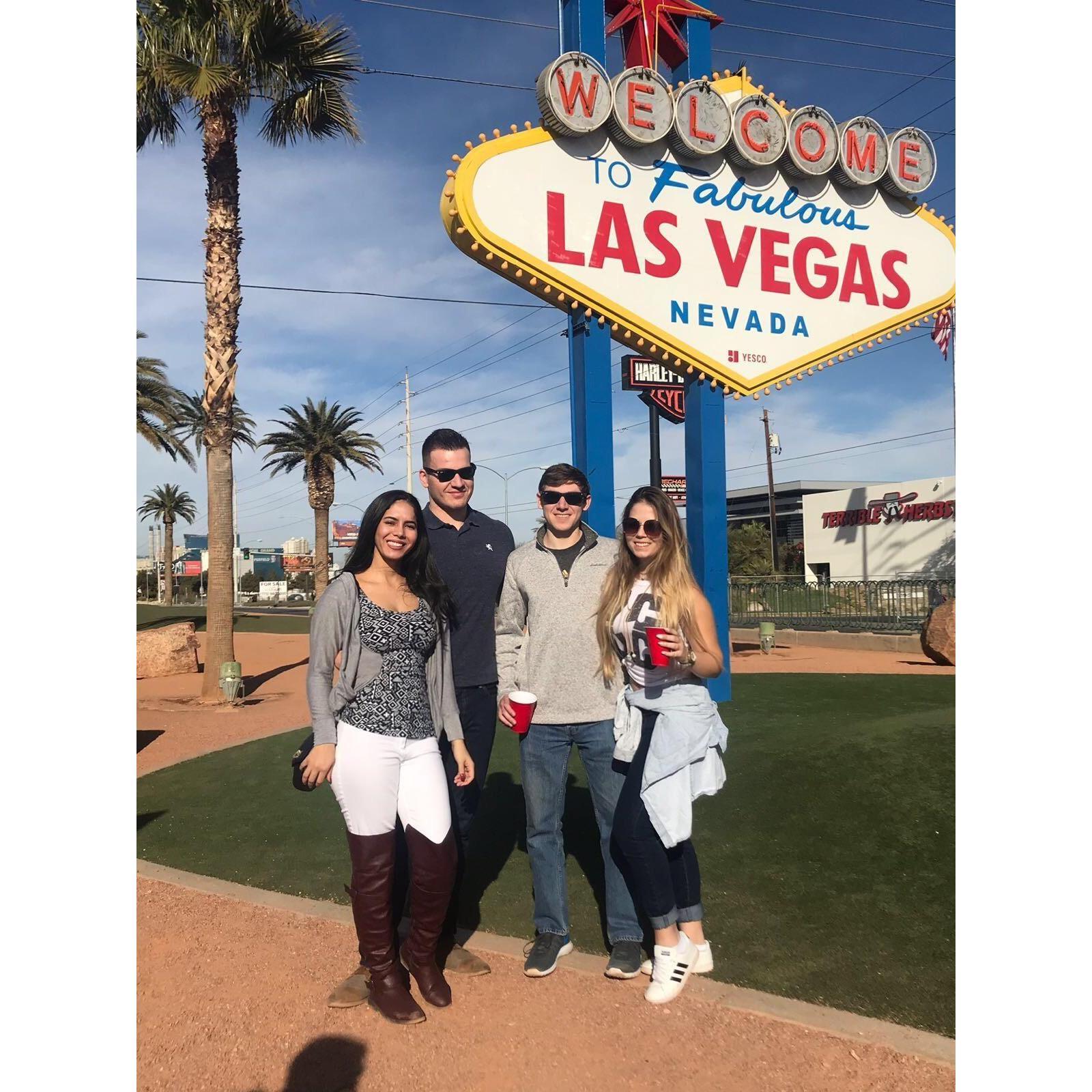 Our first new year in Las Vegas