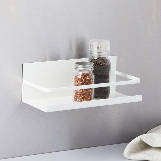 Plate Magnetic Spice Rack, White