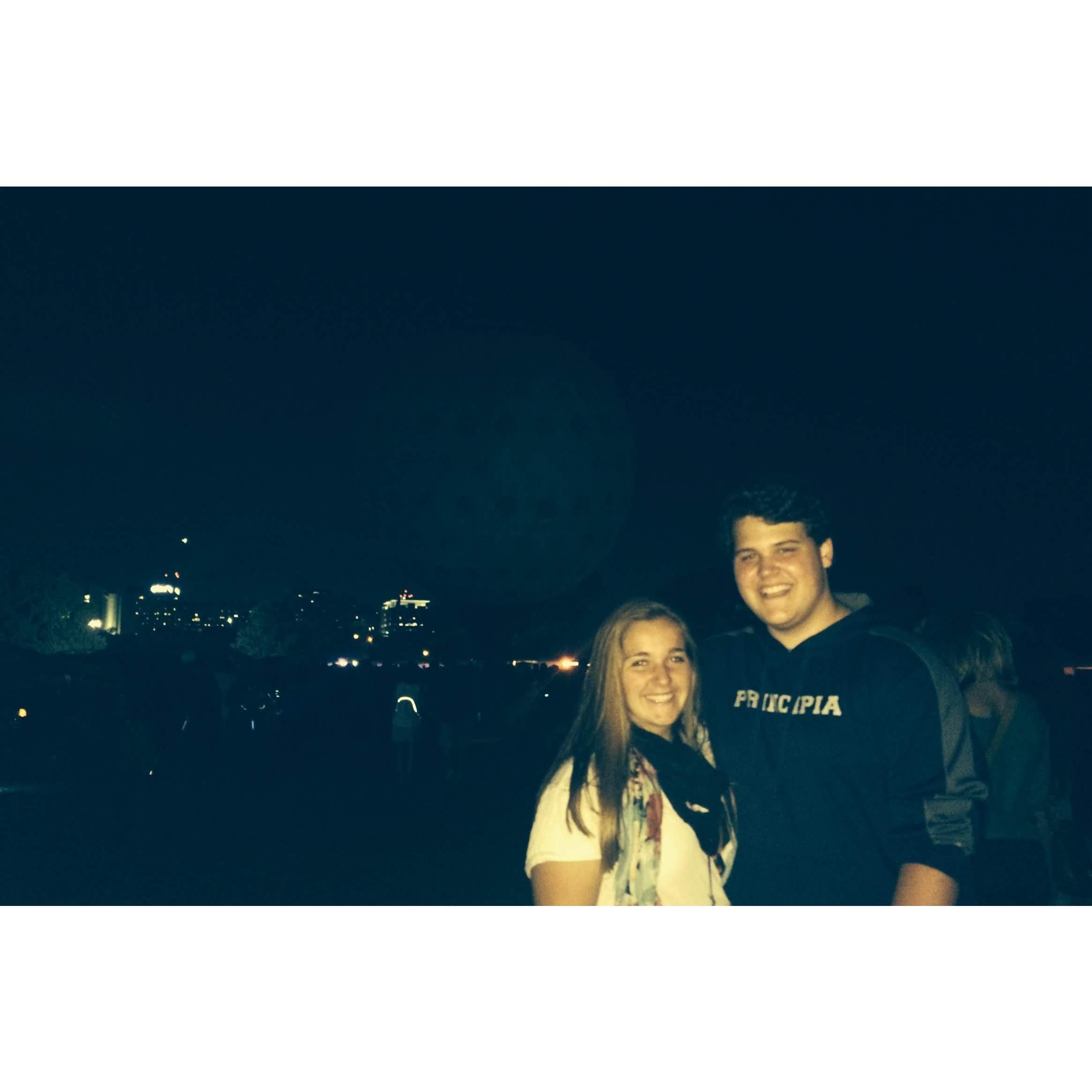 The night Denny asked Hannah to be his girlfriend at the St. Louis Balloon Festival (September 19th, 2014)