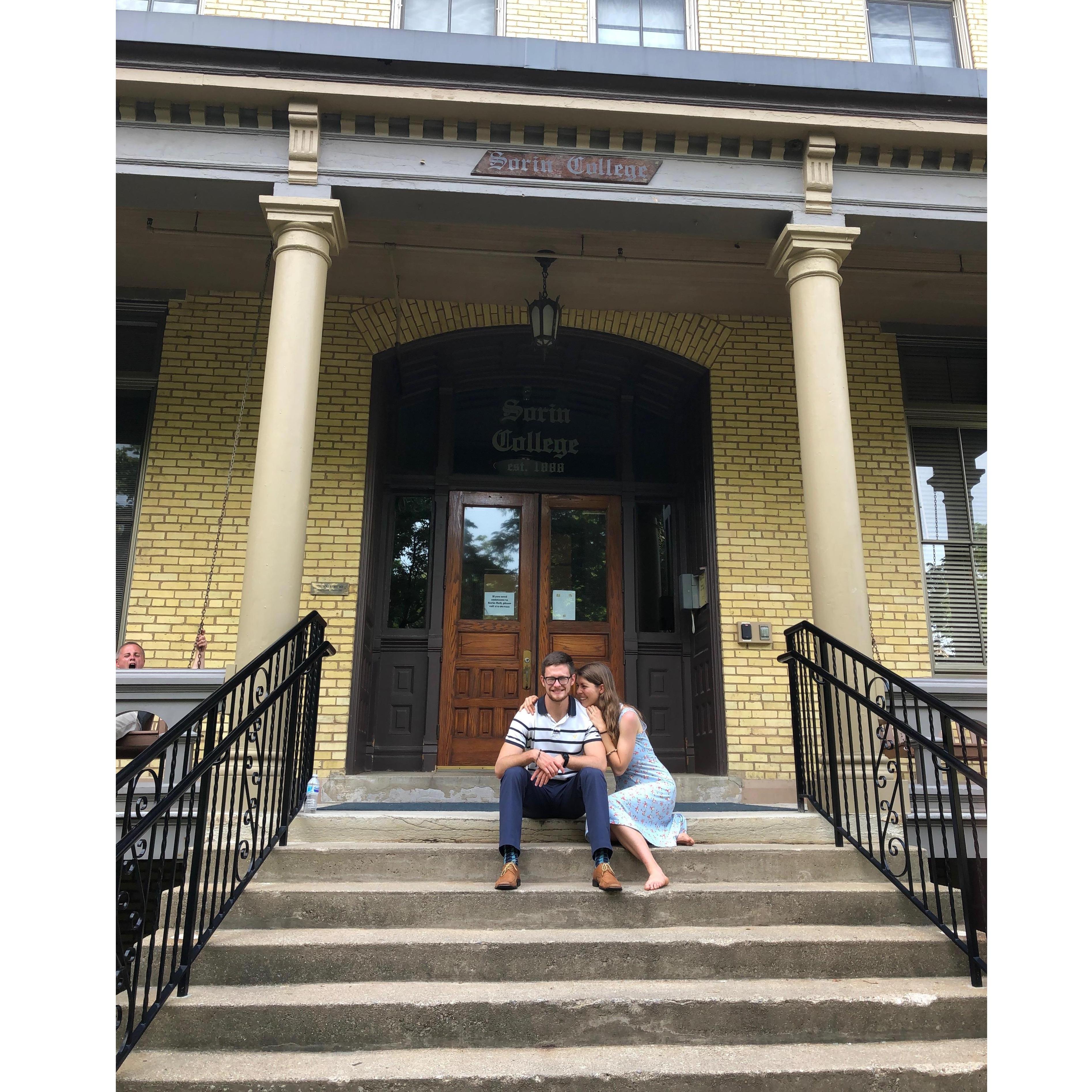 Sorin College - Home of the Otters (Gavin's college dorm for 3 years)