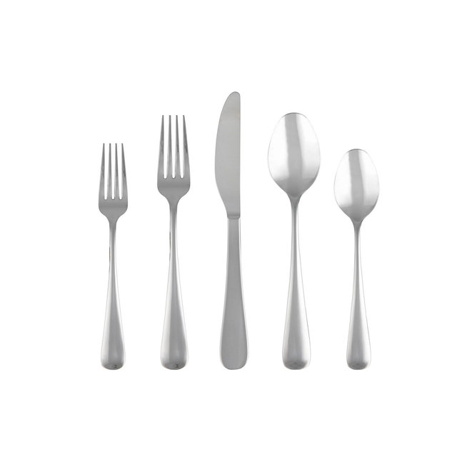Rhiannon Satin 45-Piece Flatware Set, Service for 8
