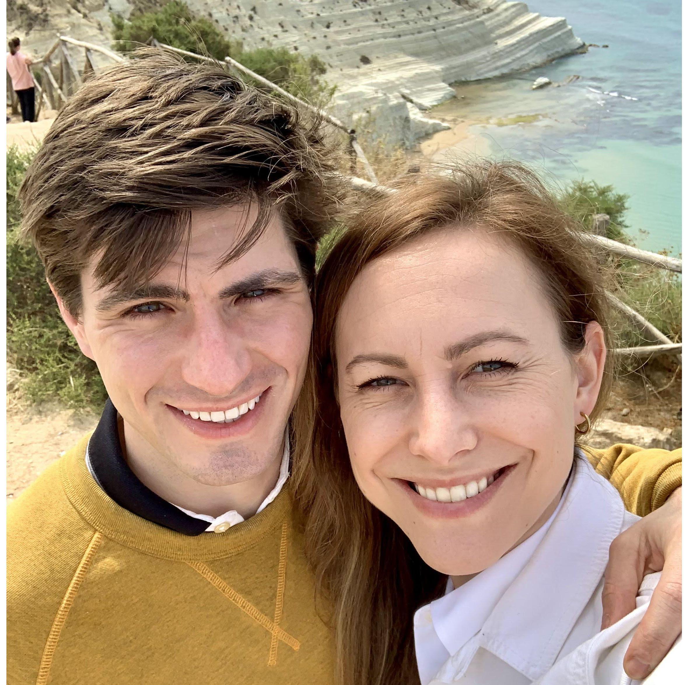 Naomi's first family trip with the D'Angelos (Sicily)