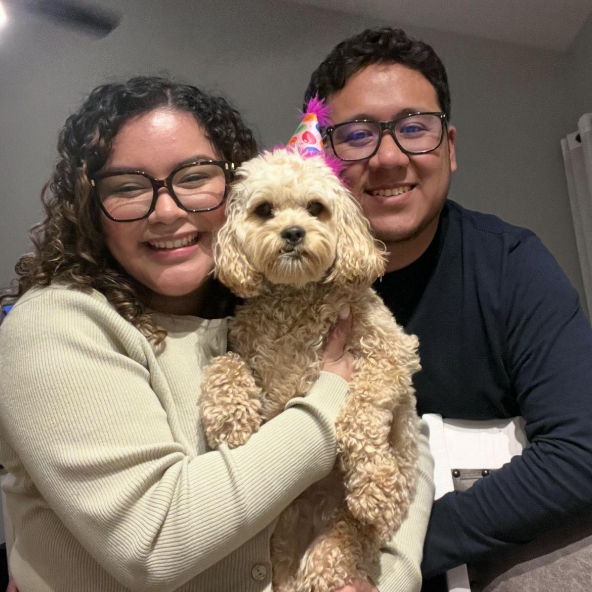 Our fur baby Canela.