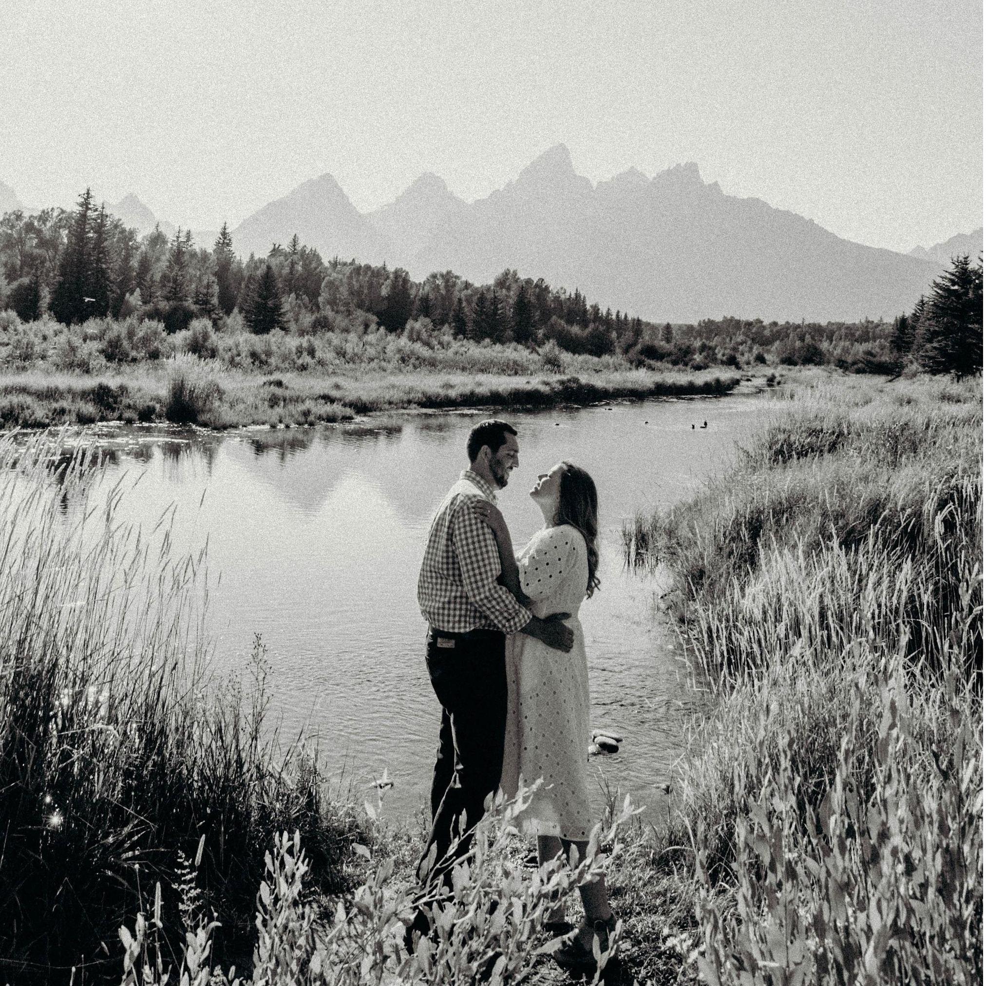Engagement Photos in Grand Teton National Park by Erin Wheat Company