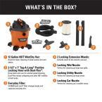 12 Gal. 5.0-Peak HP NXT Wet/Dry Shop Vacuum with Filter, Hose and Accessories