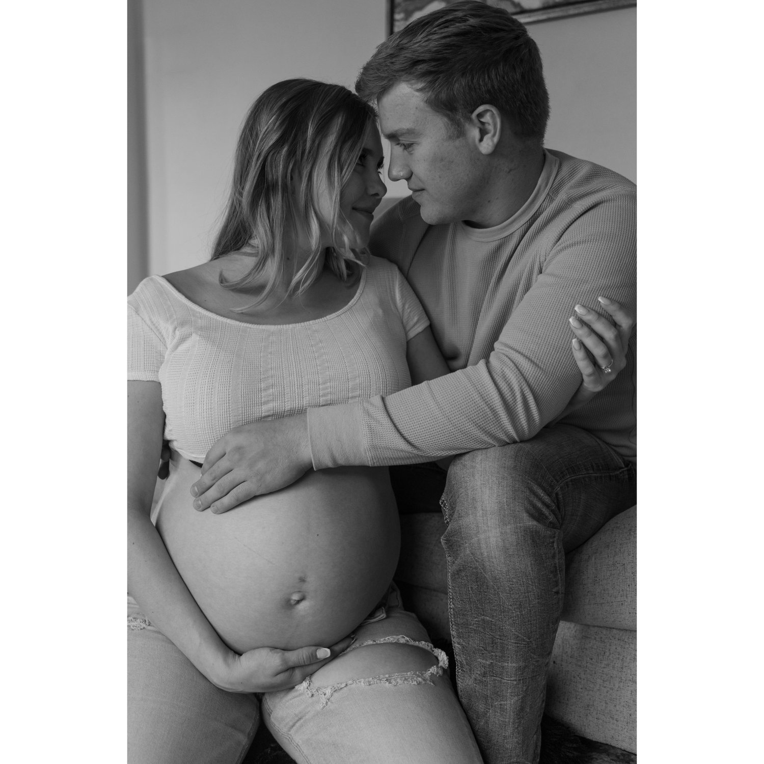 anxiously awaiting the arrival of our baby boy