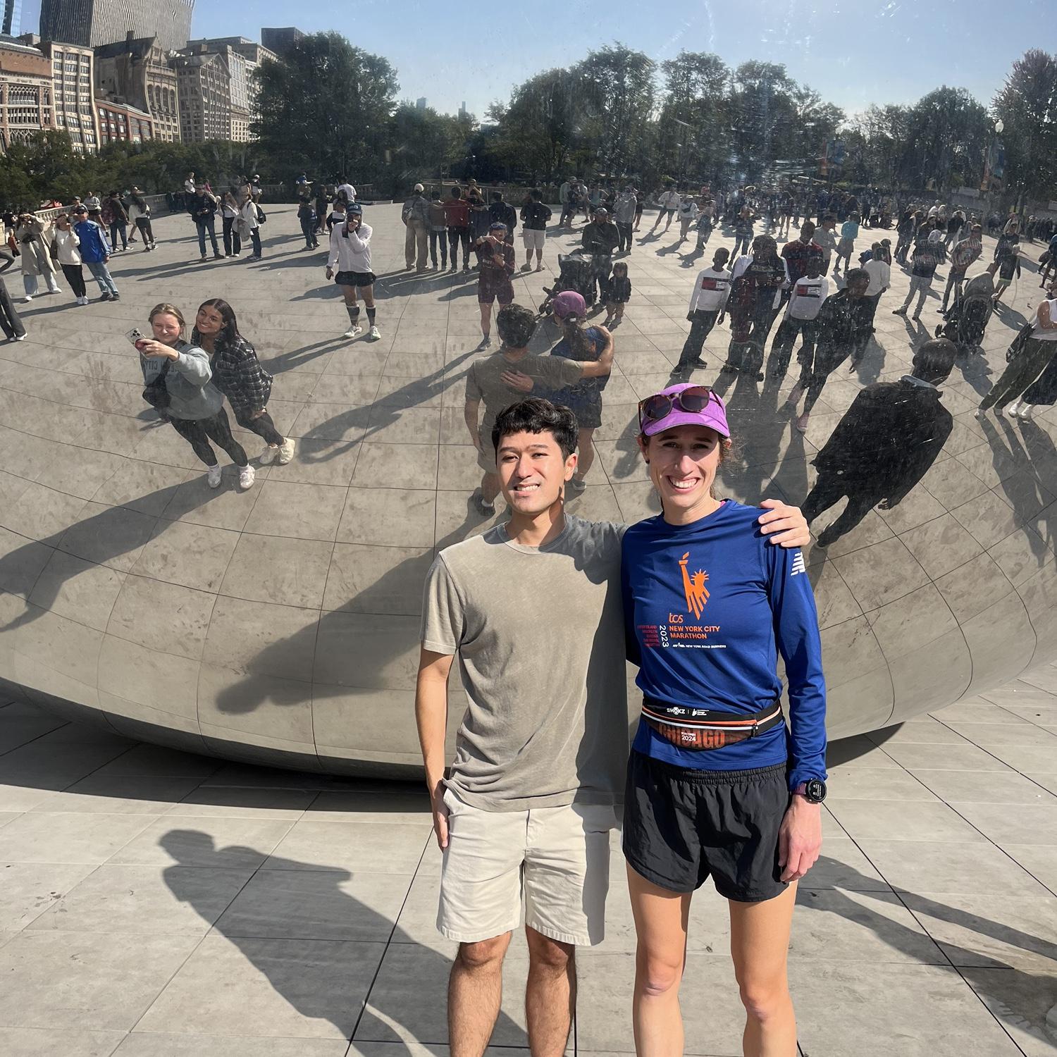Chris asked Emily out and we took our first roadtrip to Chicago 6 weeks into dating