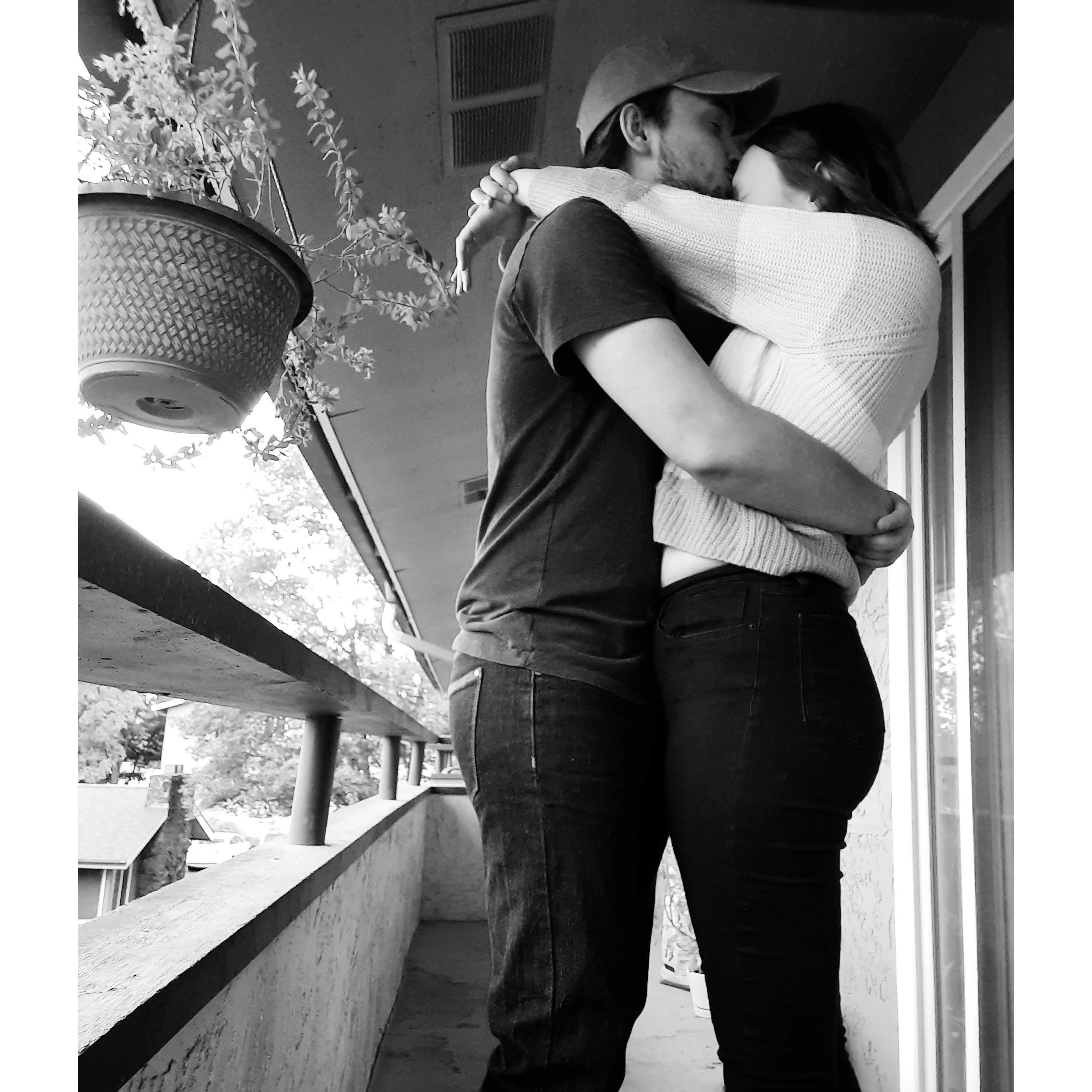 moving into our first apartment together