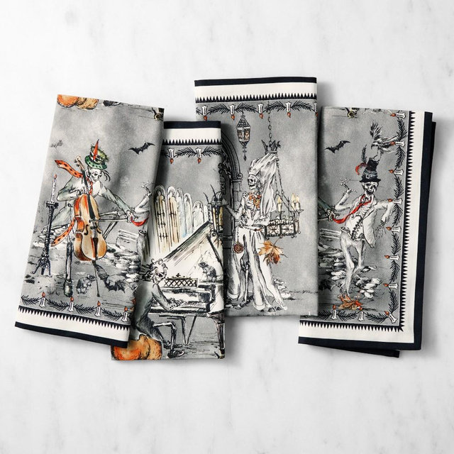 Haunted Hosts Napkins, Set of 4