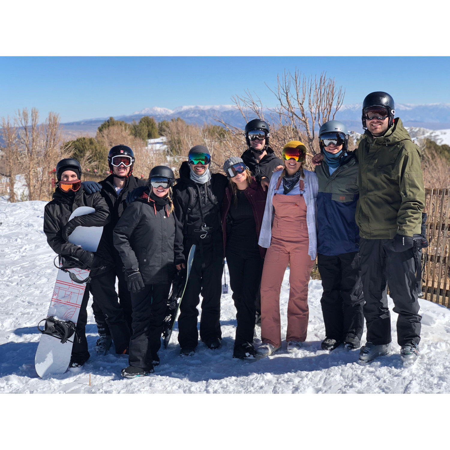 The trip we met on! June Mountain, CA - February, 2018