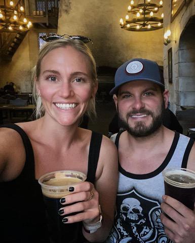 Drinks at the Leaky Cauldron (Harry Potter World Universal)
