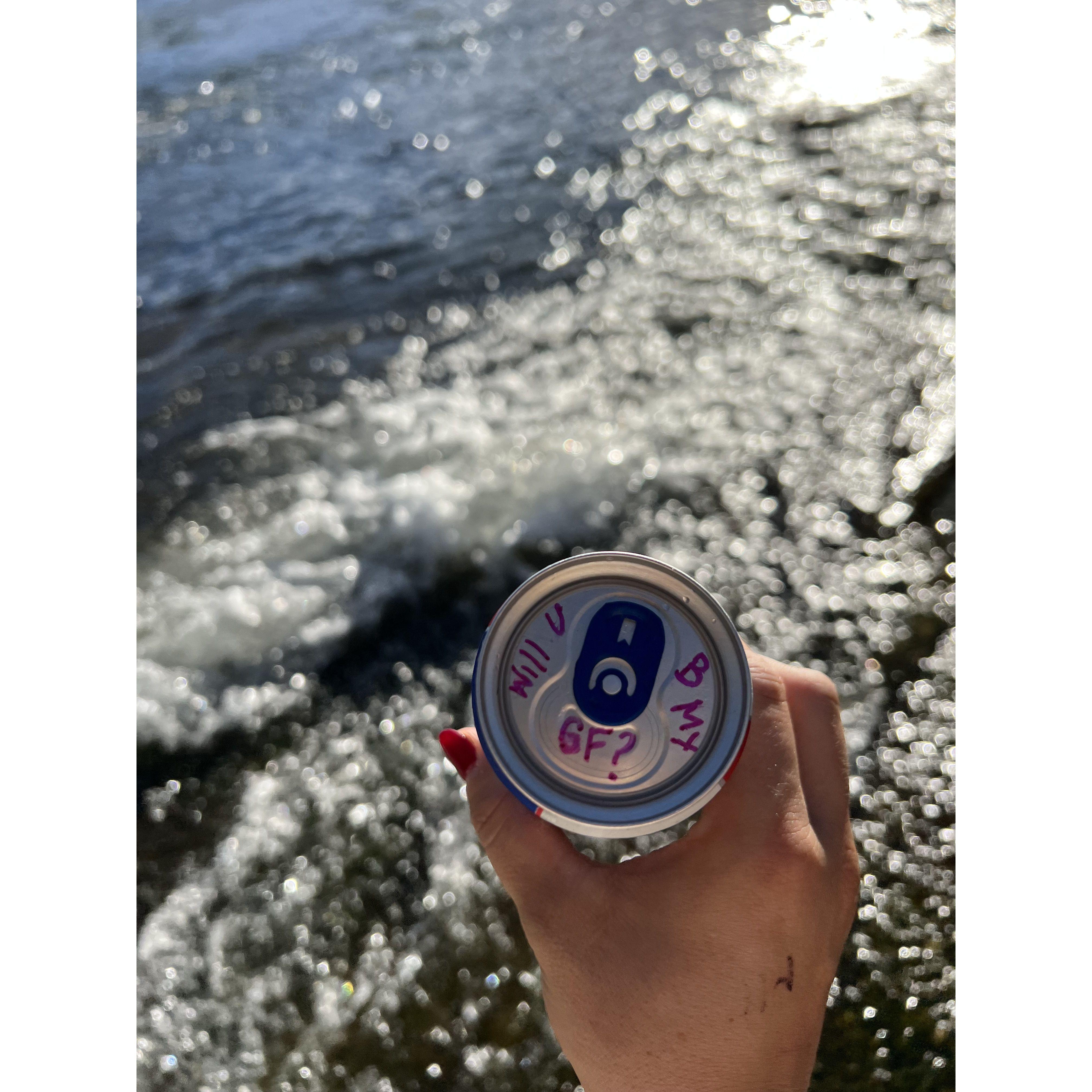 When he made it official!