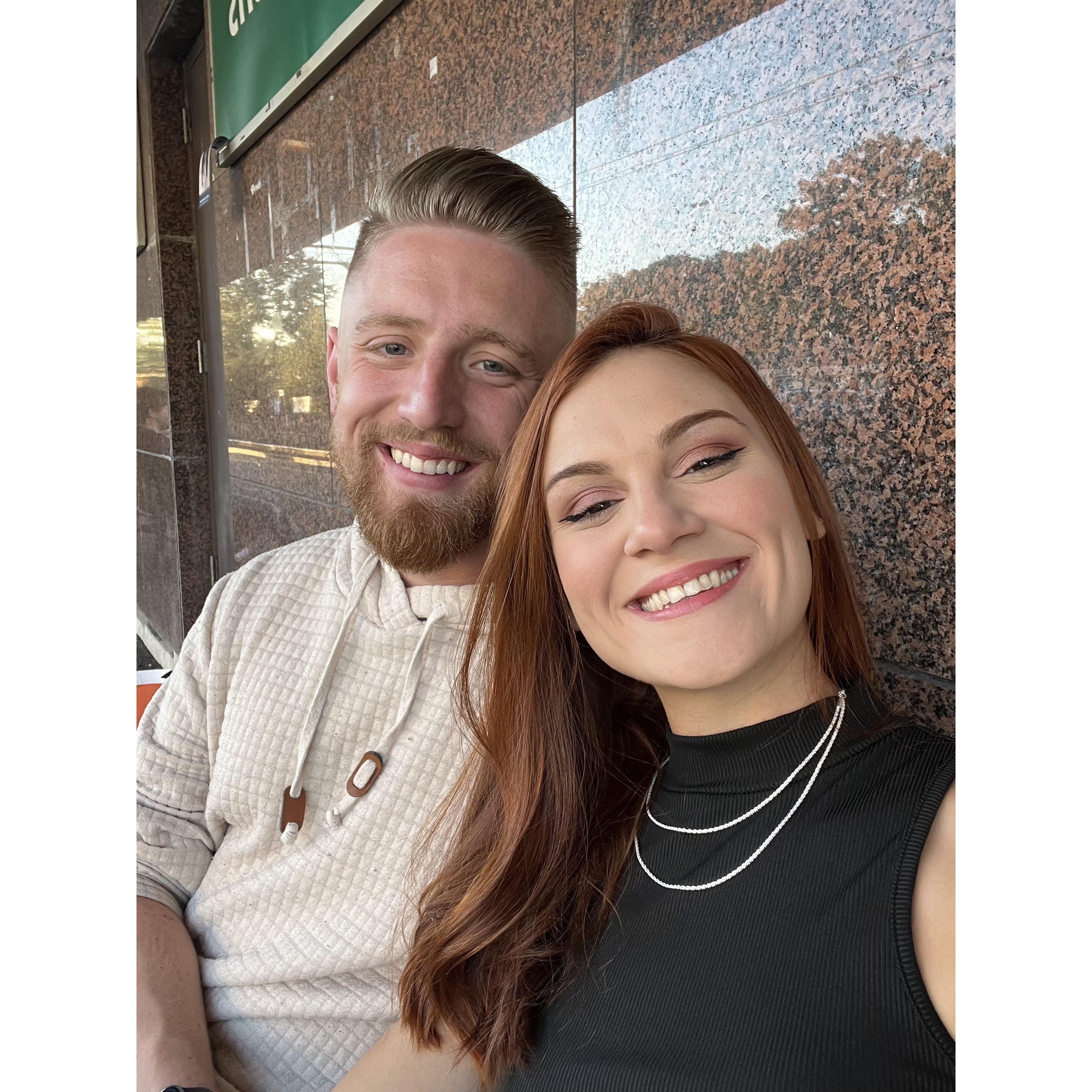 On our way to see John Mayer!