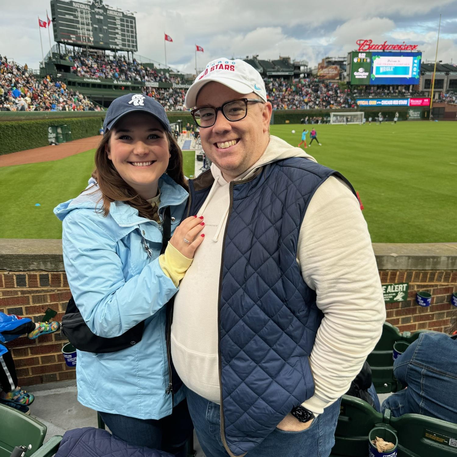 Chicago Red Star game at Wrigley Field!