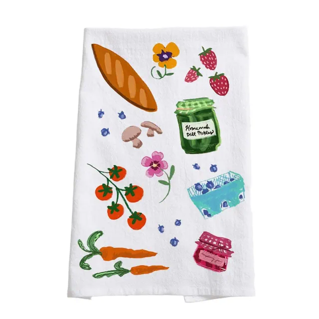 Personalization Mall Farmers Market Tea Towel
