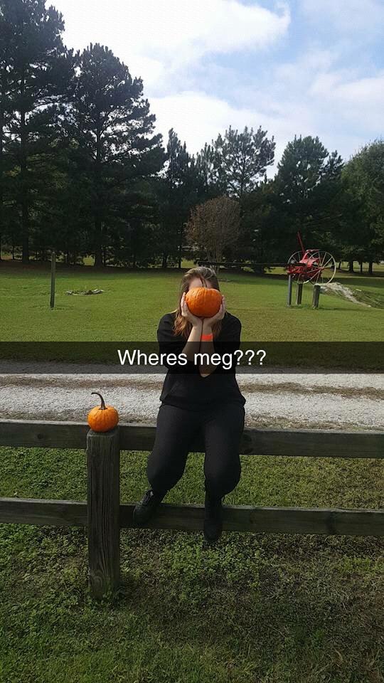 On our 1 year anniversary we went to Hillridge farms to pick pumpkins! We went here because this is also where we went on our very first date!