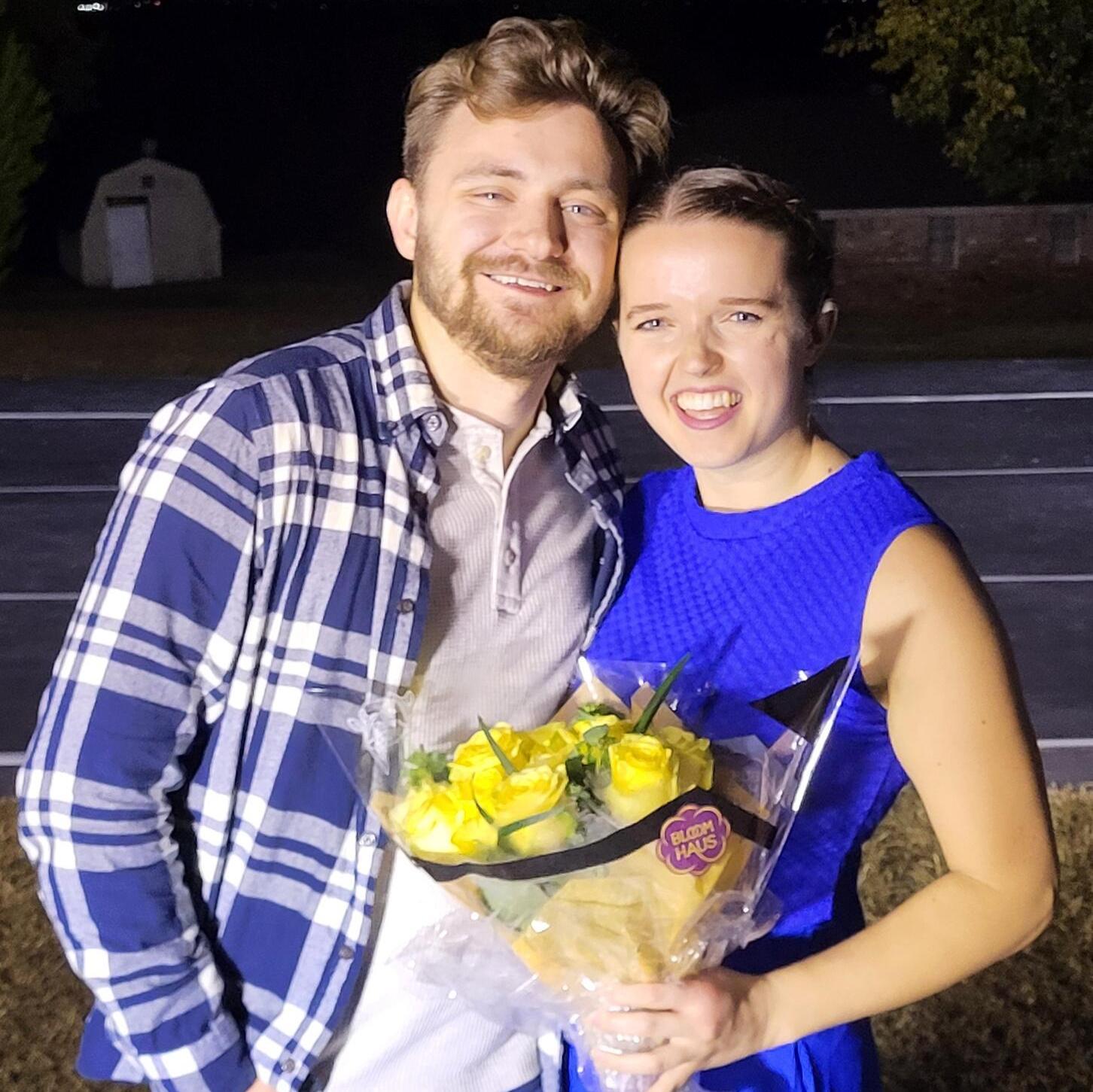 October 26, 2025, at one of Sarah's dance performances (the third Ryan attended). What Sarah didn't know was the proposal plan was already in the works.