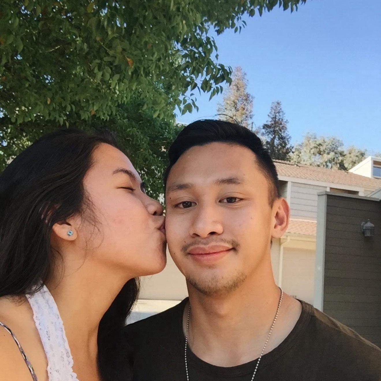 2 Year Anniversary (2018) - 17 & 18 yrs old | Northridge, California | Andre & Marian ate (very spicy) burritos and watched movies at home.