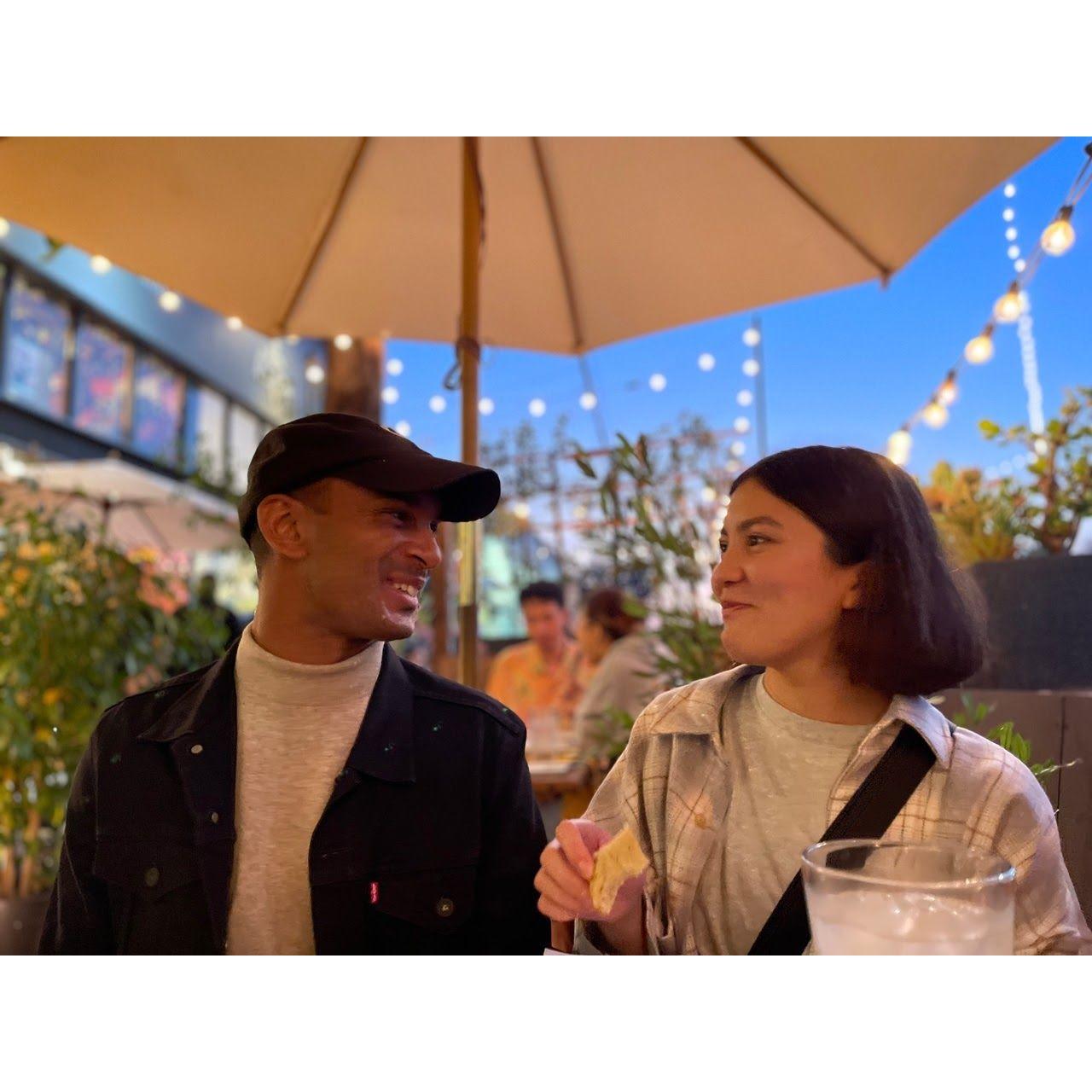 I love the chemistry in this photo!