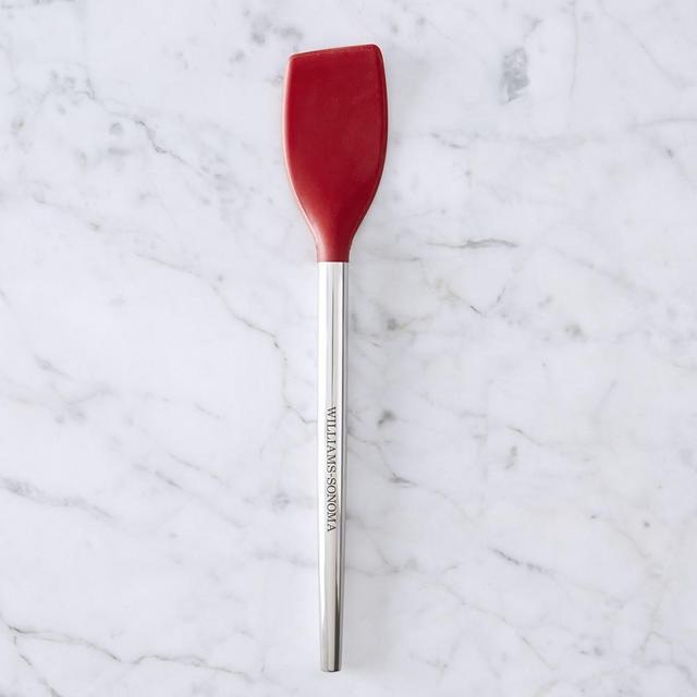WS Silicone Utensils Angled Spatula Red