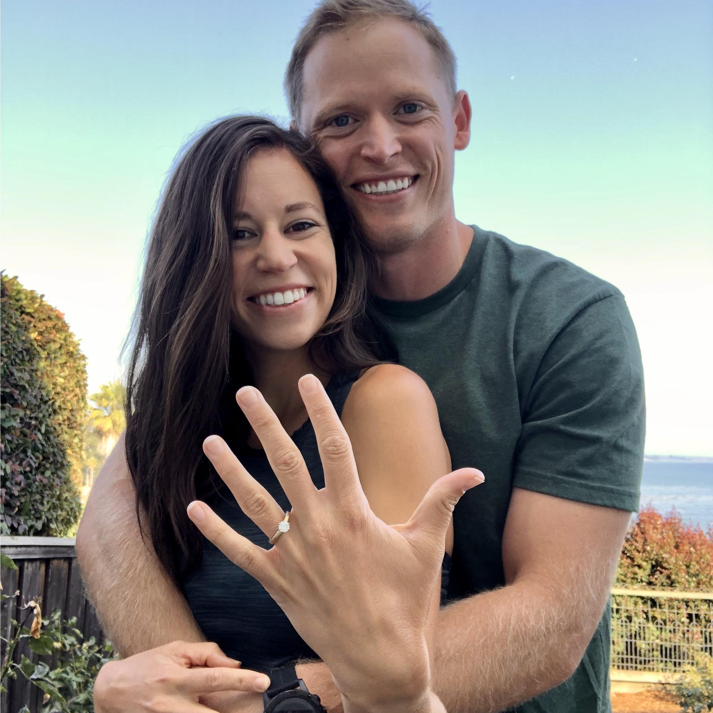 The day we got engaged, Capitola
