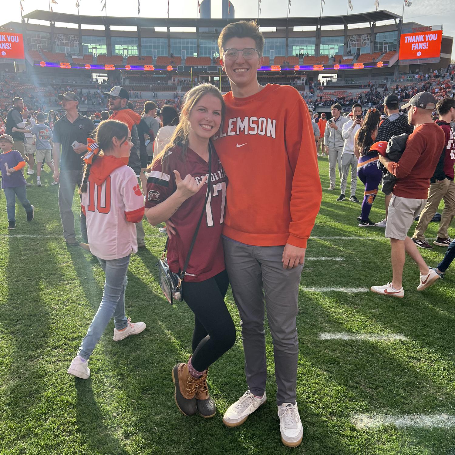 A little rivalry keeps the relationship spicy.