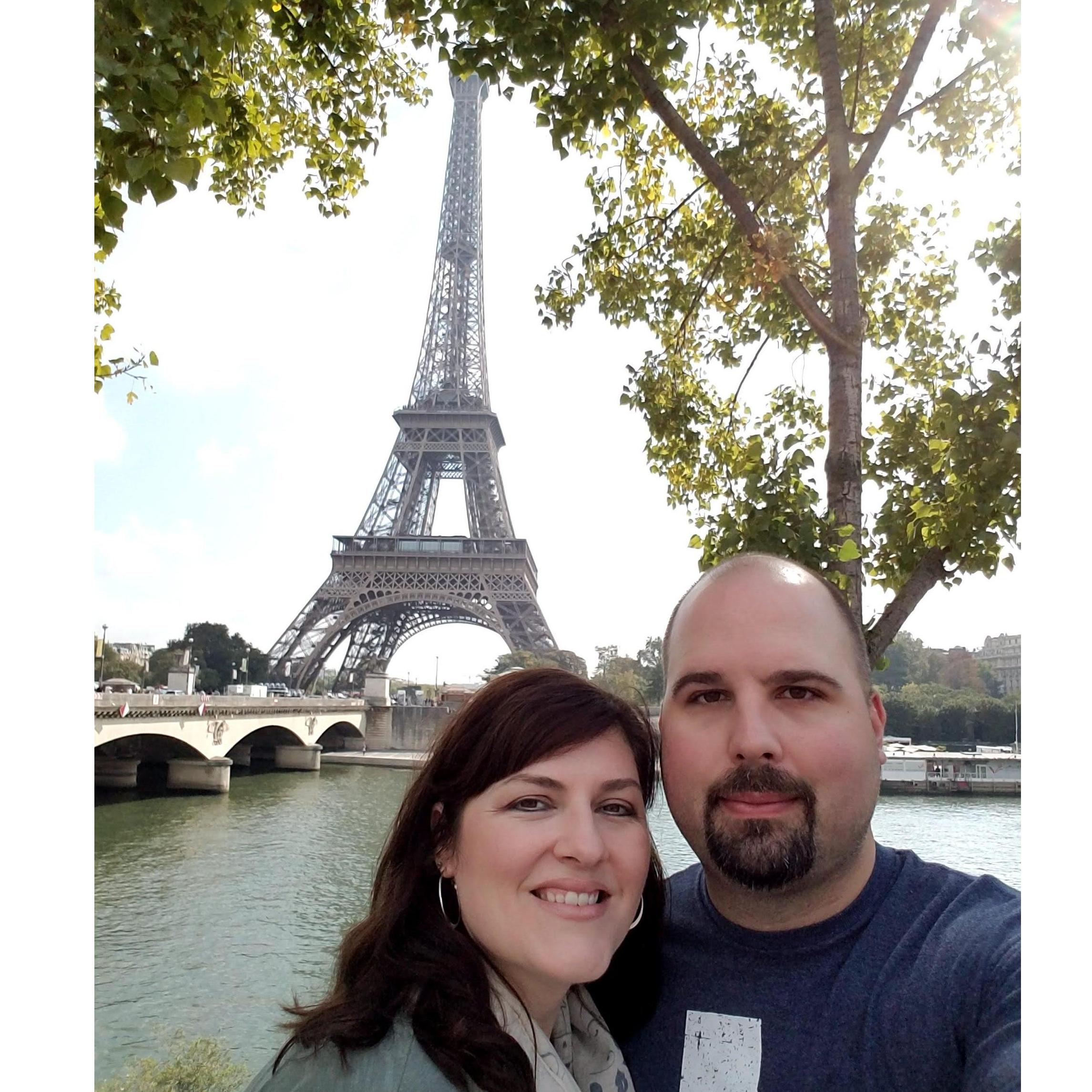 Eiffel Tower, Paris France 2017