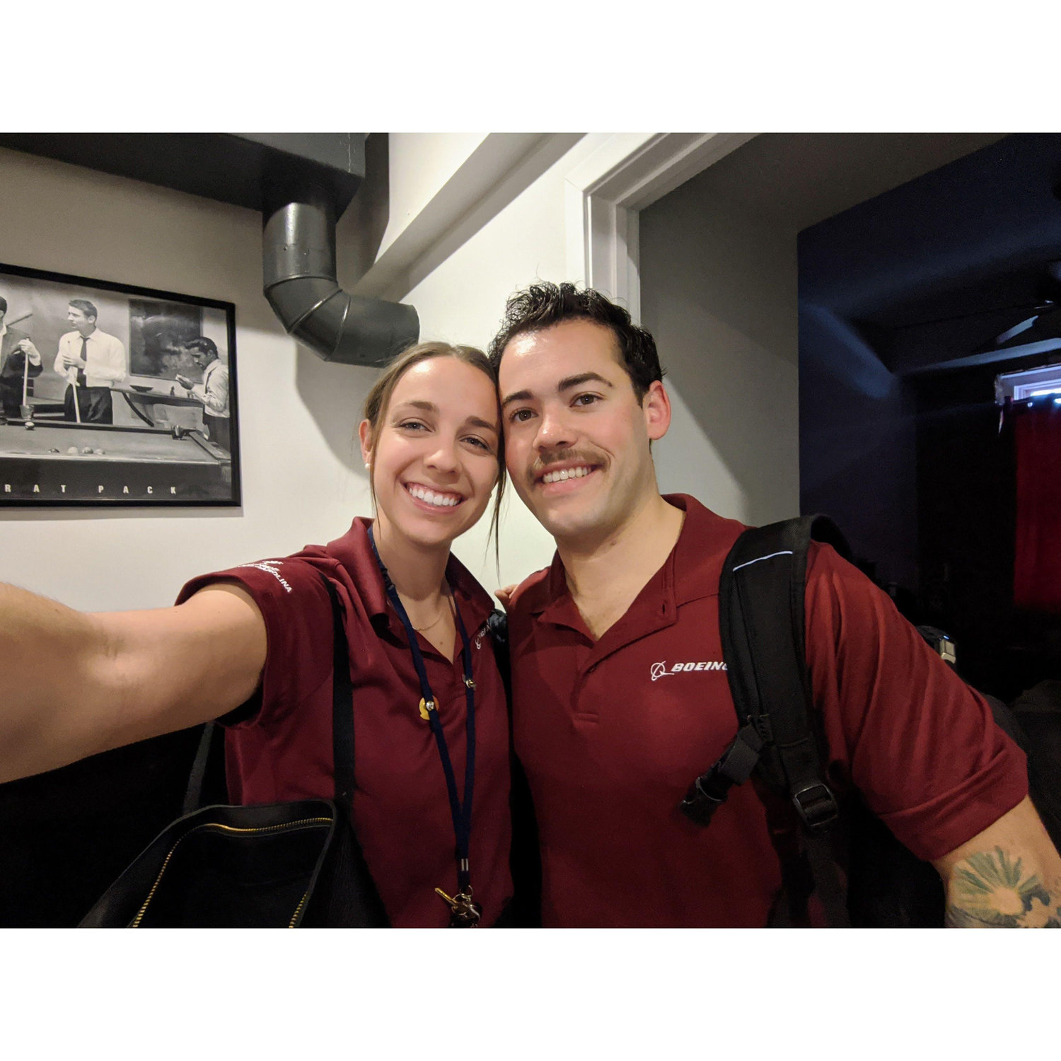 January 2020 - Boeing Charleston (We met in 2018 through Boeing)
