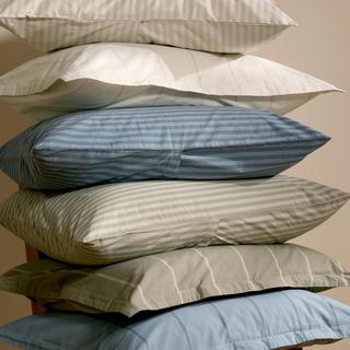 Percale Long-Staple Egyptian Cotton Pillowcase, Set of 2
