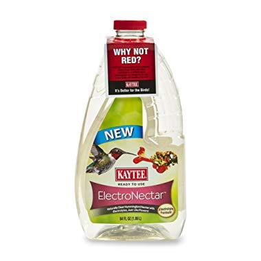 Kaytee 100506148 Electro Hummingbird Nectar, 64 oz