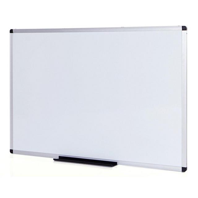 VIZ-PRO Magnetic Dry Erase Board, 36 X 24 Inches, Silver Aluminium Frame