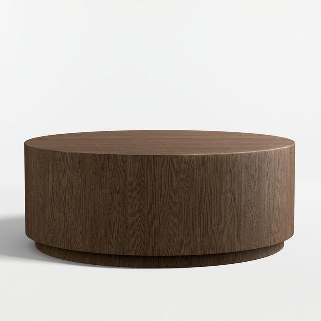 Terrane Fumed Oak 42" Round Coffee Table