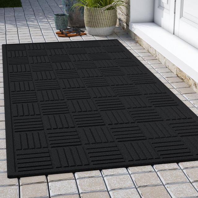 Beaupre Parquet Non-Slip Outdoor Door Mat