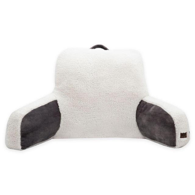 UGG® Clifton Backrest Pillow in Charcoal