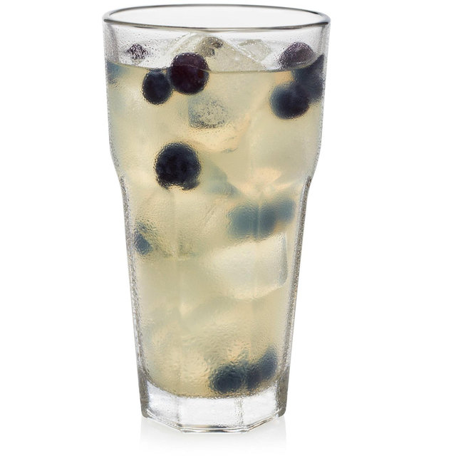 Libbey Gibraltar Tumbler Glasses, 16-ounce, Set of 12
